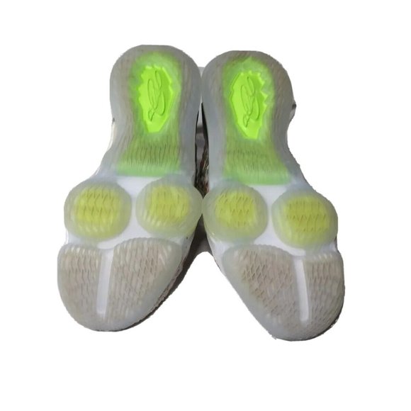 Nike LeBron 17 Air Command Force Shoes Mens Size 8.5 Sneakers White Multicolor - Picture 10 of 12